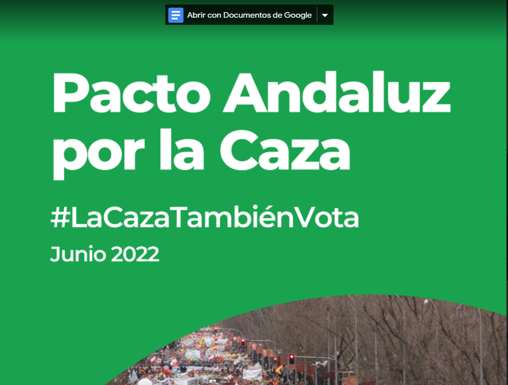 FAC la caza también vota