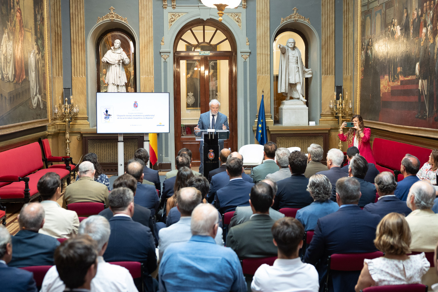 Fundación Artemisan presentación en el Senado del nuevo estudio sobre el impacto económico y social de la caza