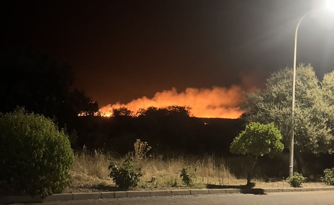 Incendio Valdecaballeros