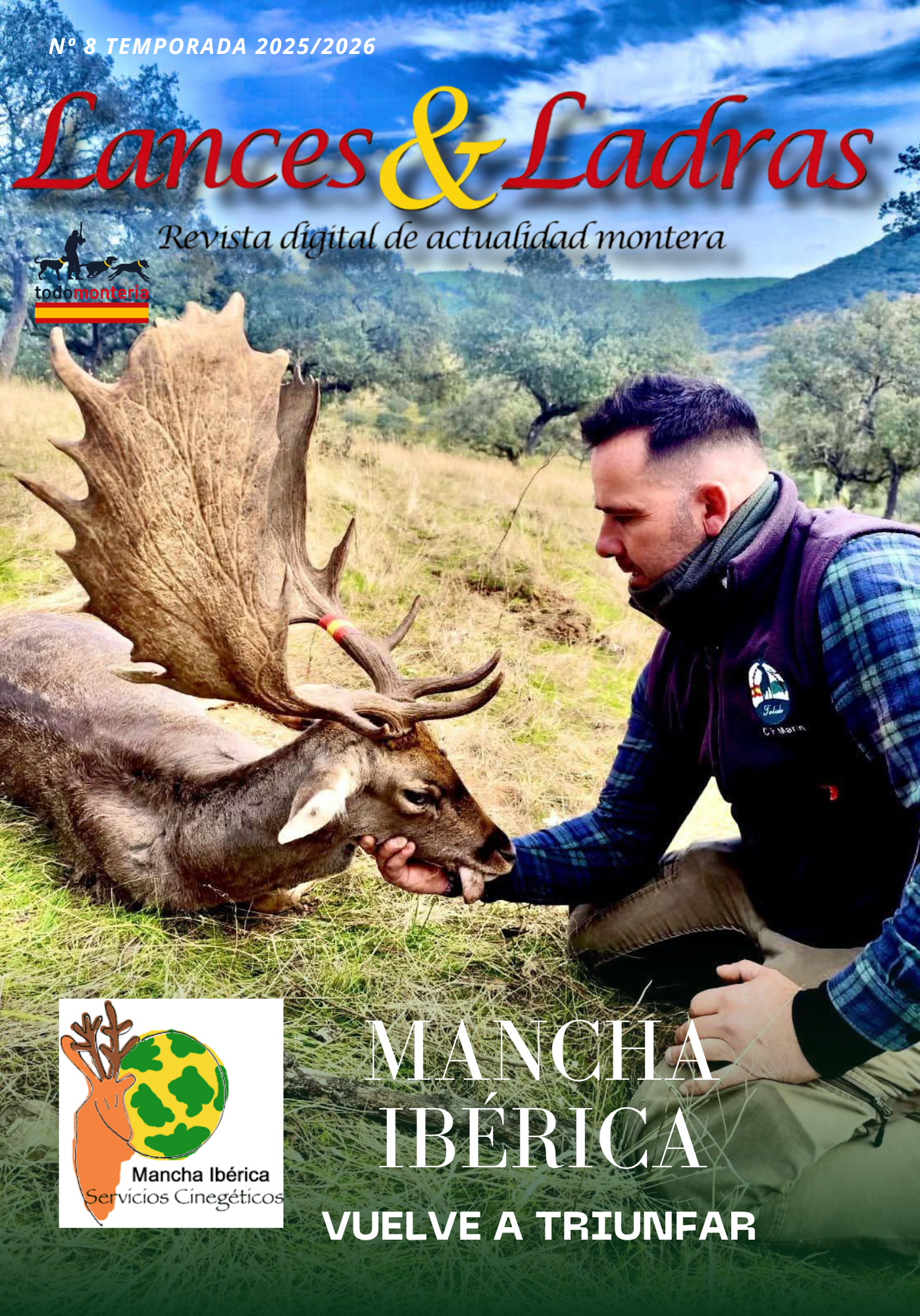 Portada Lances y Ladras Mancha Ibérica