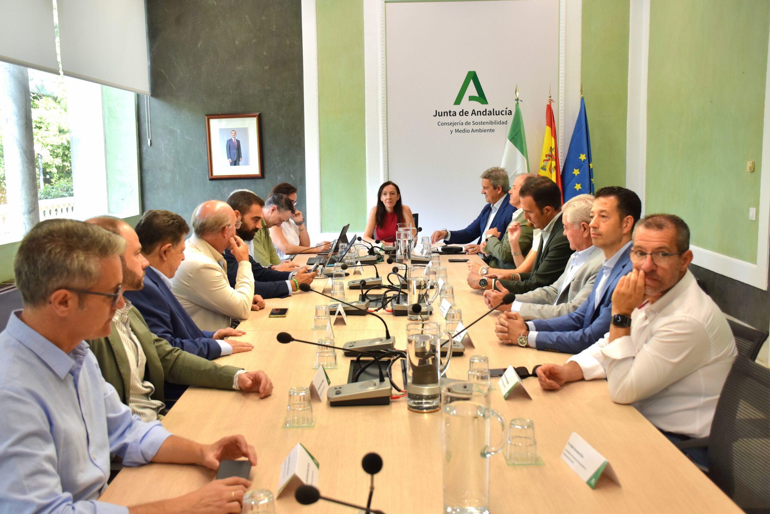 Reunión Junta de Andalucía y FAC