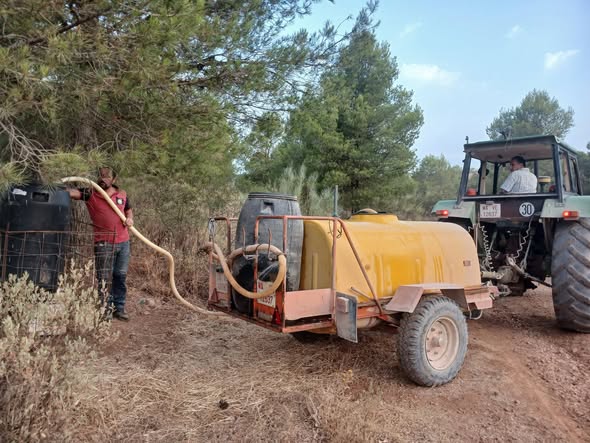 Bebedero FAC. Imagen: Cazadores Sierra de Yeguas