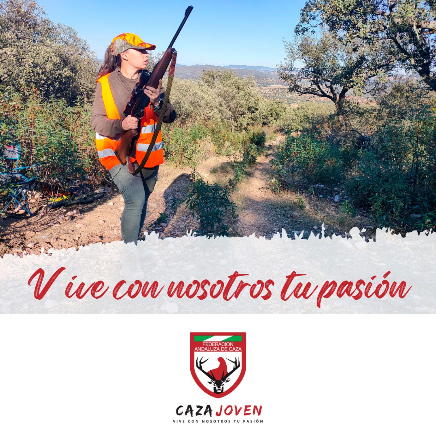 FAC caza joven