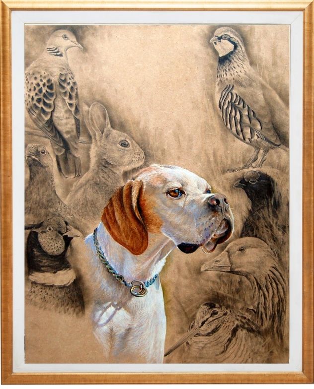Cartel Manuel López Cinegética