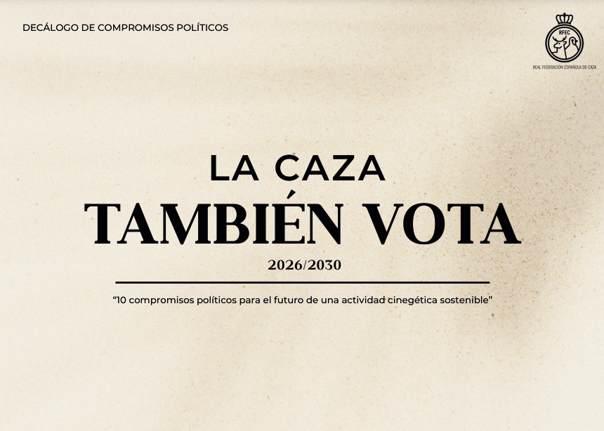 La caza también vota