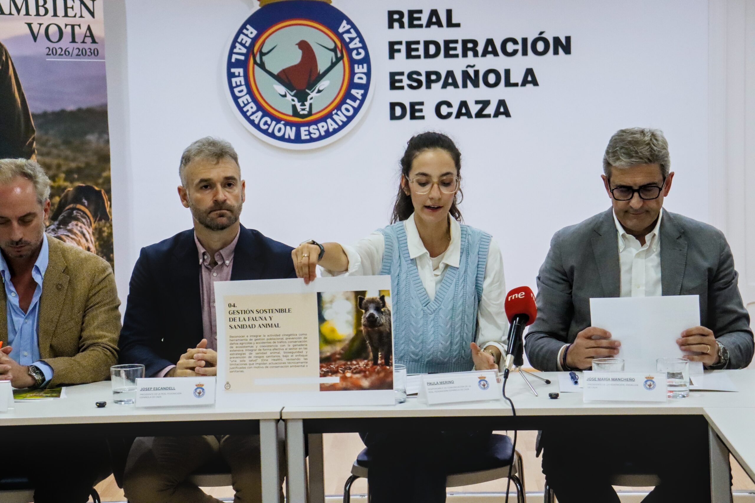La caza también vota