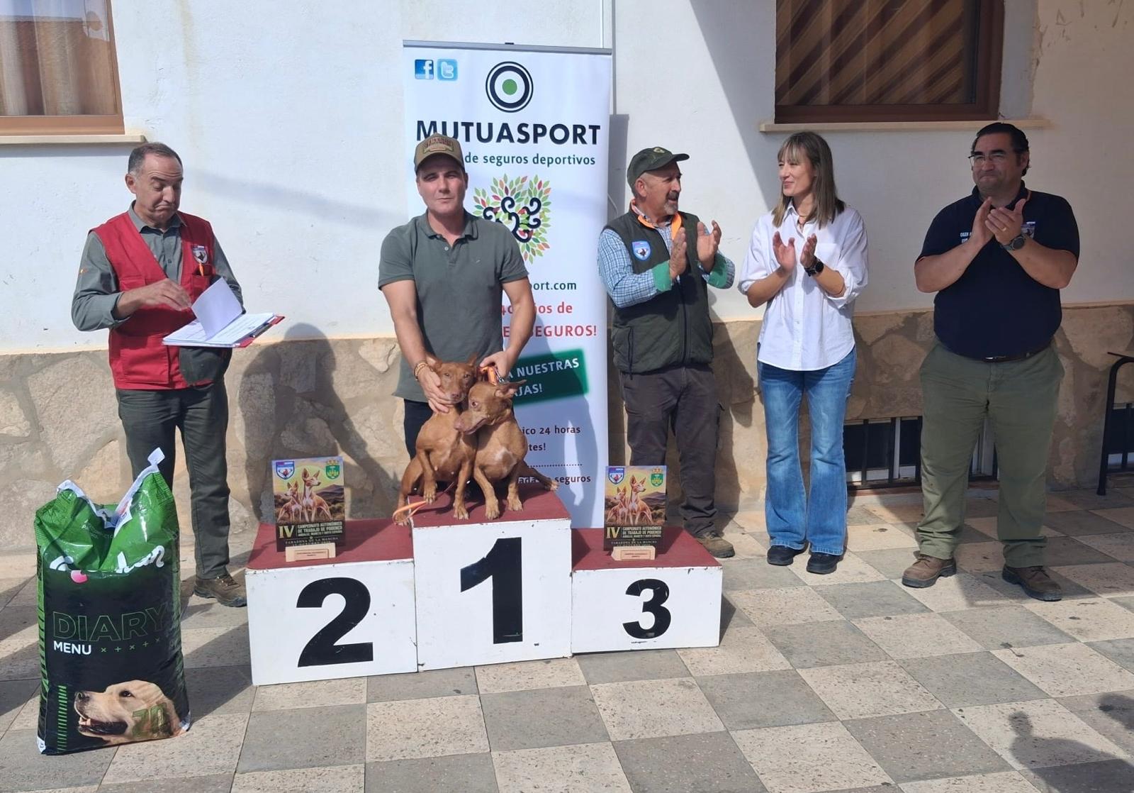 Campeonato Autonómico de Podenco Andaluz, Orito Español y Maneto